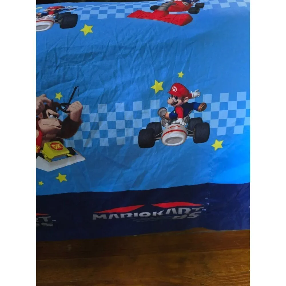 Vintage 2002 Nintendo Mario Kart DS Twin Sheet